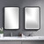Beveled Sleek Framed Vanity Wall Mirror - 30.25" - IMAGE 2