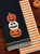 Set of 2 Black and Orange Jack O' Lantern Dishtowels 28" - IMAGE 2