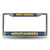 6" x 12" Blue and Yellow College West Virginia Mountaineers License Plate Cover - IMAGE 1