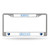 6" x 12" White and Blue NBA Memphis Grizzlies License Plate Cover - IMAGE 1