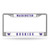 6" x 12" Purple and White College Washington Huskies License Plate Cover - IMAGE 1