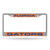 6" x 12" Orange and Silver Colored College Florida Gators License Plate Cover - IMAGE 1