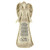 11.25" Brown and Black Standing Angel Figurine - IMAGE 1