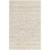 6' x 9' Modern Scandinavian Design Gray and White Rectangular Hand Woven Area Throw Rug - IMAGE 1