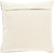 20" Beige and Black Square Throw Pillow - Down Filler - IMAGE 3