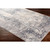 7'10" x 10'3" Distressed Medium Gray and Ivory Rectangular Machine Woven Area Rug - IMAGE 3