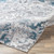 5’3” x 7’3” Distressed Finish Teal and White Rectangular Area Rug - IMAGE 4