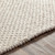 9' x 13' Solid Brown and White Rectangular Area Throw Rug