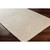 9' x 13' Solid Brown and White Rectangular Area Throw Rug