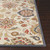 6' x 9' Persian Floral Beige and Blue Hand Tufted Wool Rectangular Area Throw Rug - IMAGE 6