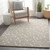 8' x 11' Contemporary Style Gray and Beige Hand Tufted Area Throw Rug - IMAGE 2
