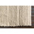 2'6" x 10' Nature's Essence Intertwine Charcoal Ivory Rectangular Hand Woven Throw Rug Runner