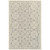 9' x 12' Traditional Style Beige and Charcoal Gray Rectangular Area Throw Rug - IMAGE 1