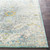 2' x 3' Distressed Finish Gray and Yellow Rectangular Area Throw Rug - IMAGE 6