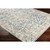 11.5' x 15.5' Distressed Finish Blue and Gray Rectangular Area Throw Rug - IMAGE 5