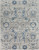 7.8' x 10.25' Aegean Blue and Gray Rectangular Area Throw Rug - IMAGE 1