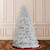 6.5' Pre-Lit White Dunhill Fir Artificial Christmas Tree, Clear Lights - IMAGE 2