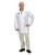 White Adult Doctor Lab Coat Halloween Accessory (size small) - IMAGE 1