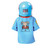 Blue Robotic Engineer Halloween Costume Shirt 3/4 length - IMAGE 6
