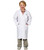 White Lab Coat Halloween Accessory (ages 8-10) - IMAGE 1