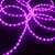 Commercial Length Christmas Rope Lights - 100' - Purple - White Wire - IMAGE 2