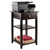 31" Coffee Brown Contemporary Adjustable Printer Stand - IMAGE 4