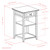 Rectangular Printer Stand with Drawer - 31.25"