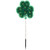 St Patrick's Day Shamrock Outdoor Pathway Markers - 24" - Set of 4 - IMAGE 4