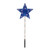 Lighted Stars Americana Pathway Marker Lawn Stakes - 28" - Clear Lights - 4ct - IMAGE 4