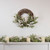 Artificial Christmas Twig Wreath with Frosted Foliage and Berries, 24-Inch, Unlit - IMAGE 2