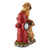 Dogs and Fire Hydrant Solar Powered Outdoor Statue - 12" - Beige and Red - IMAGE 6