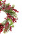 Artificial Frosted Red Berry and Pine Christmas Wreath, 16-Inch, Unlit - IMAGE 4