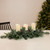 32" Artificial Mixed Pine and Pine Cones Christmas Candle Holder Centerpiece - IMAGE 3