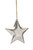 Christmas Star Ornaments - 8.5" - Silver - Club Pack of 12 - IMAGE 1