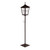3.5' Vintage Style Lantern with Wreath Holder - IMAGE 1