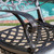 7-Piece Hammered Bronze Finish Aluminum Outdoor Furniture Patio Expandable Dining Set - IMAGE 6