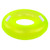 42" Yellow Sparkle Inflatable Swimming Pool Tube Ring Float - IMAGE 1