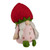 9.5" Green and Red Girl Springtime Strawberry Gnome - IMAGE 3