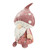 10.5" Pink Springtime Floral Mushroom Gnome - IMAGE 4