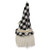 8.25" Black and White Buffalo Plaid Coffee Gnome - IMAGE 5