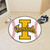 27" White and Yellow NCAA Idaho Vandals Round Baseball Mat - IMAGE 2