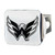 4" Stainless Steel and Black NHL Washington Capitals Hitch Cover - IMAGE 1