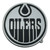 3" Stainless Steel and Black NHL Edmonton Oilers 3D Emblem - IMAGE 1