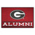 NCAA Red and Black Bulldogs Alumni Starter Door Mat 30" x 19" - IMAGE 1