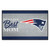 19" x 30" Blue and Red Contemporary NFL Patriots Rectangular Mat - IMAGE 1
