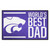 19" x 30" Purple and White NCAA Wildcats "WB Dad" Starter Door Mat - IMAGE 1