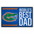 Blue and Green NCAA Gators "World's Best Dad" Rectangular Starter Door Mat 19" x 30" - IMAGE 1