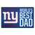Blue and White NFL New York Giants "World's Best Dad" Rectangular Starter Door Mat 19" x 30" - IMAGE 1
