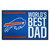 Blue and Red NFL Buffalo Bills "World's Best Dad" Rectangular Starter Door Mat 19" x 30" - IMAGE 1
