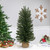 Traditional Scottsdale Mini Pine Artificial Christmas Tree with Burlap Base - 18" - , Unlit - IMAGE 1
